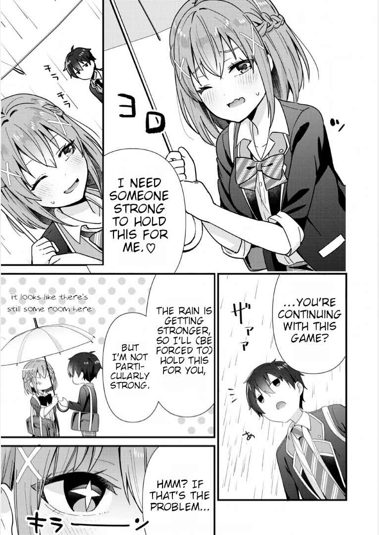 Page 19 Chapter 2 Tonari no Seki ni Natta Bishoujo ga Horesaseyou to Karakattekuru ga Itsunomanika Kaeriuchi ni Shiteita