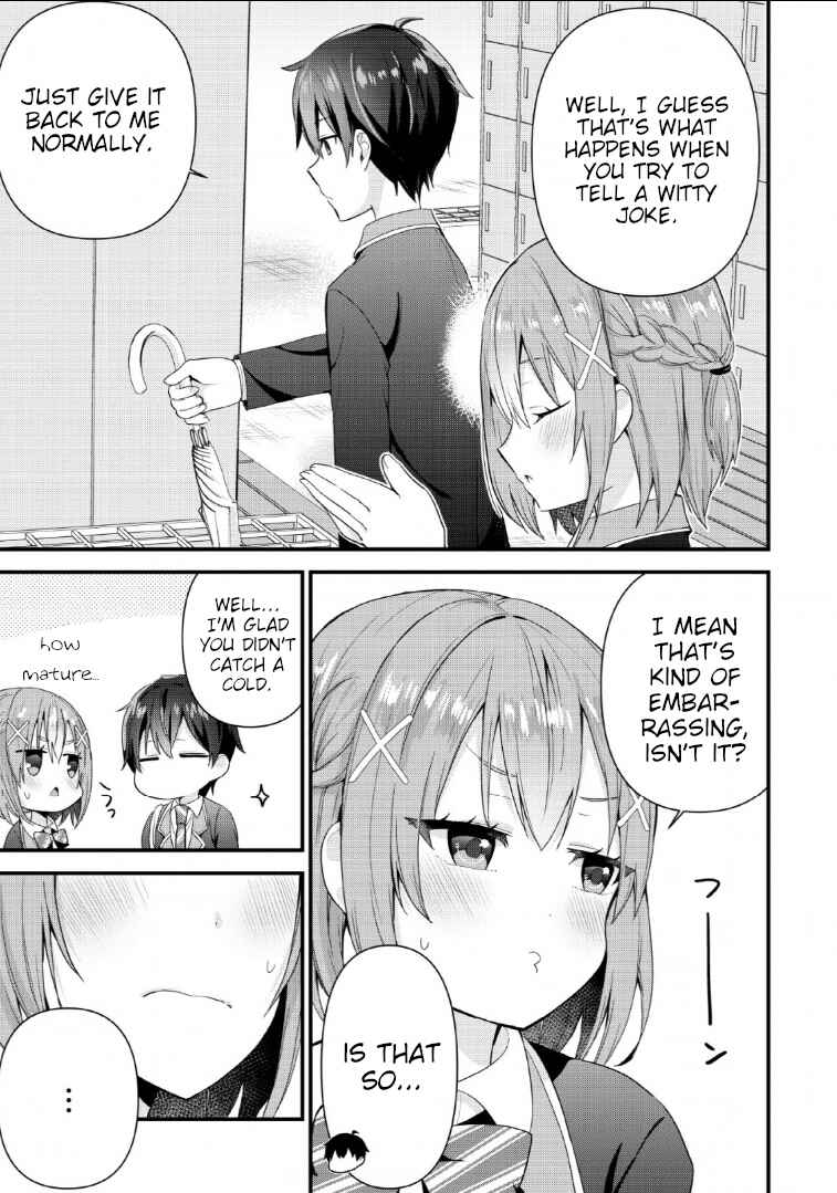 Page 23 Chapter 3 Tonari no Seki ni Natta Bishoujo ga Horesaseyou to Karakattekuru ga Itsunomanika Kaeriuchi ni Shiteita