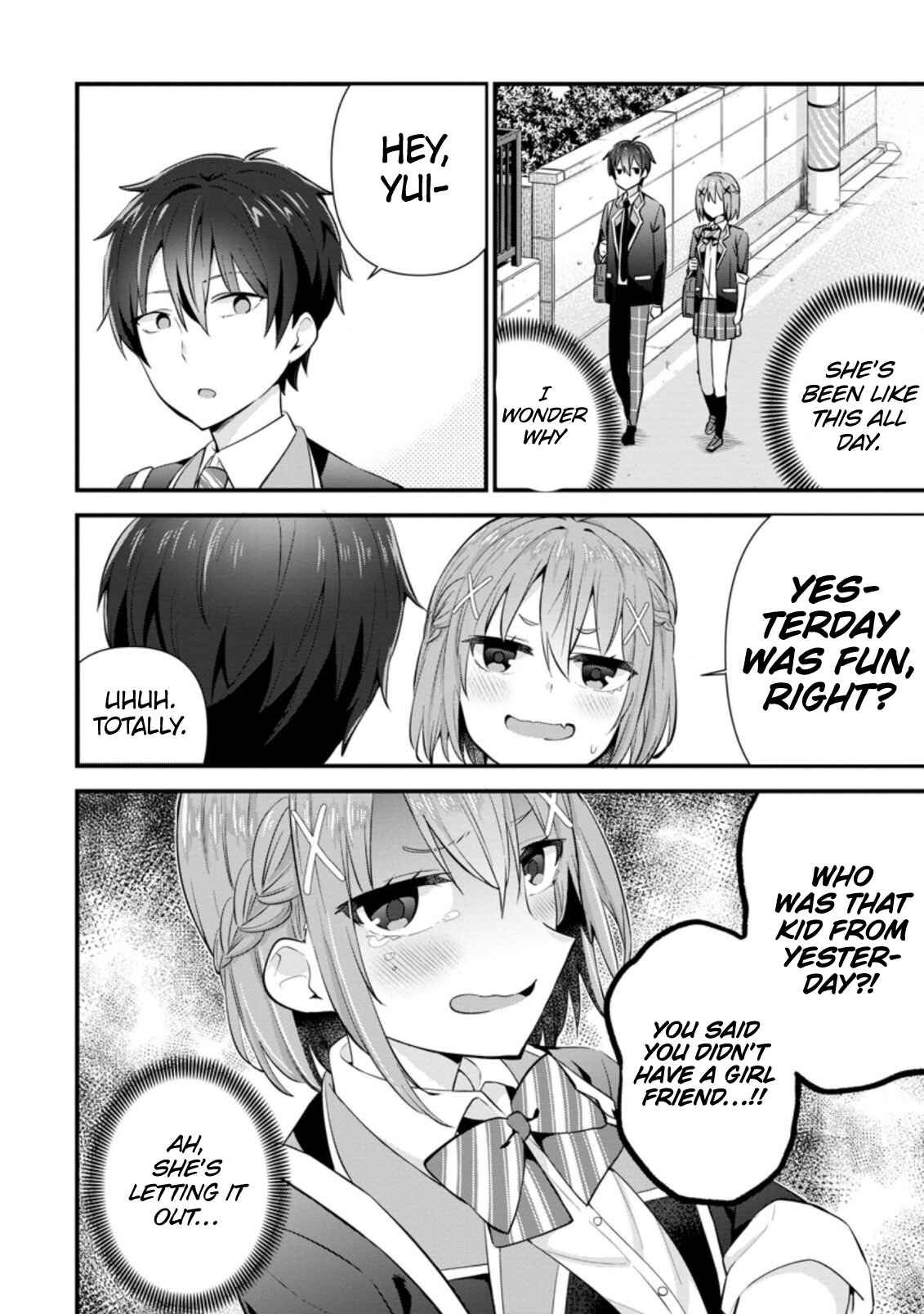 Page 3 Chapter 7 Tonari no Seki ni Natta Bishoujo ga Horesaseyou to Karakattekuru ga Itsunomanika Kaeriuchi ni Shiteita
