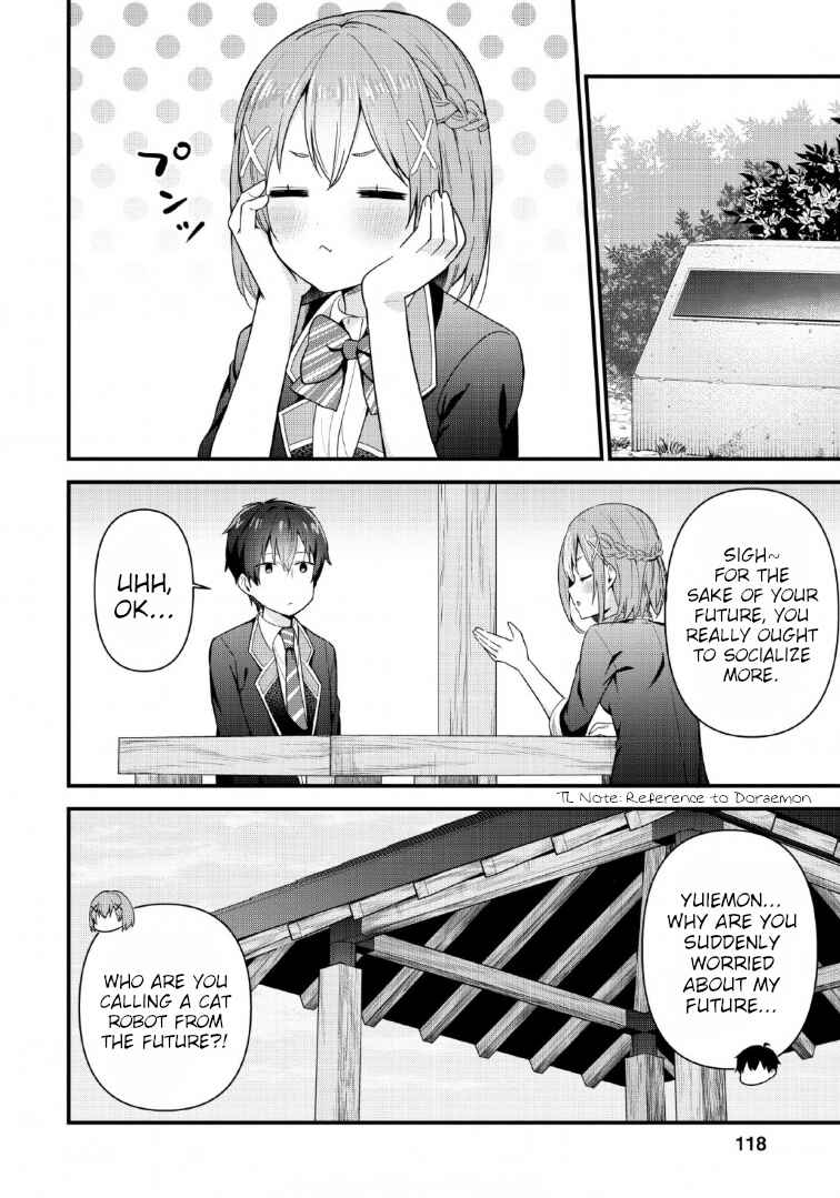 Page 22 Chapter 4 Tonari no Seki ni Natta Bishoujo ga Horesaseyou to Karakattekuru ga Itsunomanika Kaeriuchi ni Shiteita