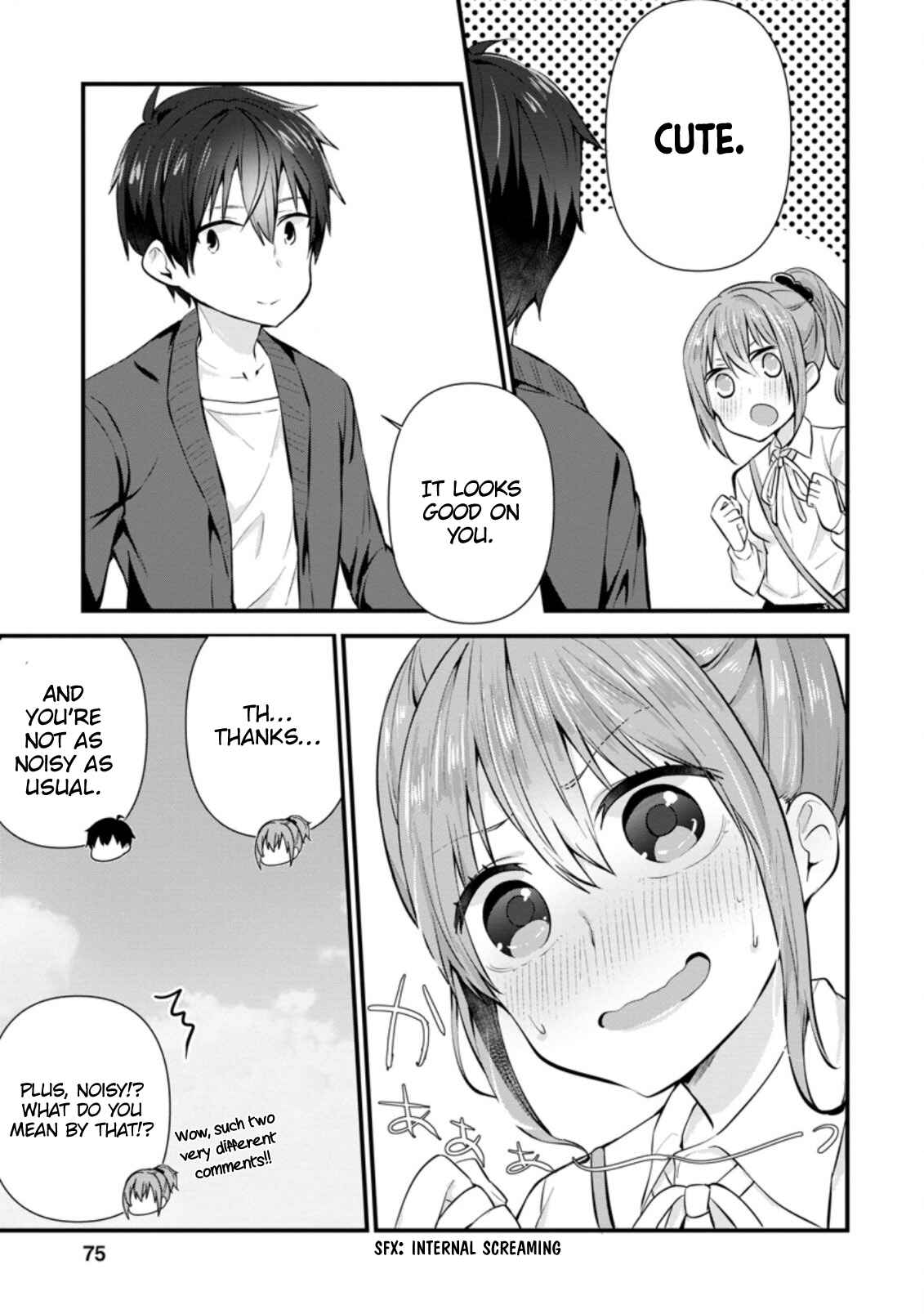 Page 12 Chapter 8 Tonari no Seki ni Natta Bishoujo ga Horesaseyou to Karakattekuru ga Itsunomanika Kaeriuchi ni Shiteita