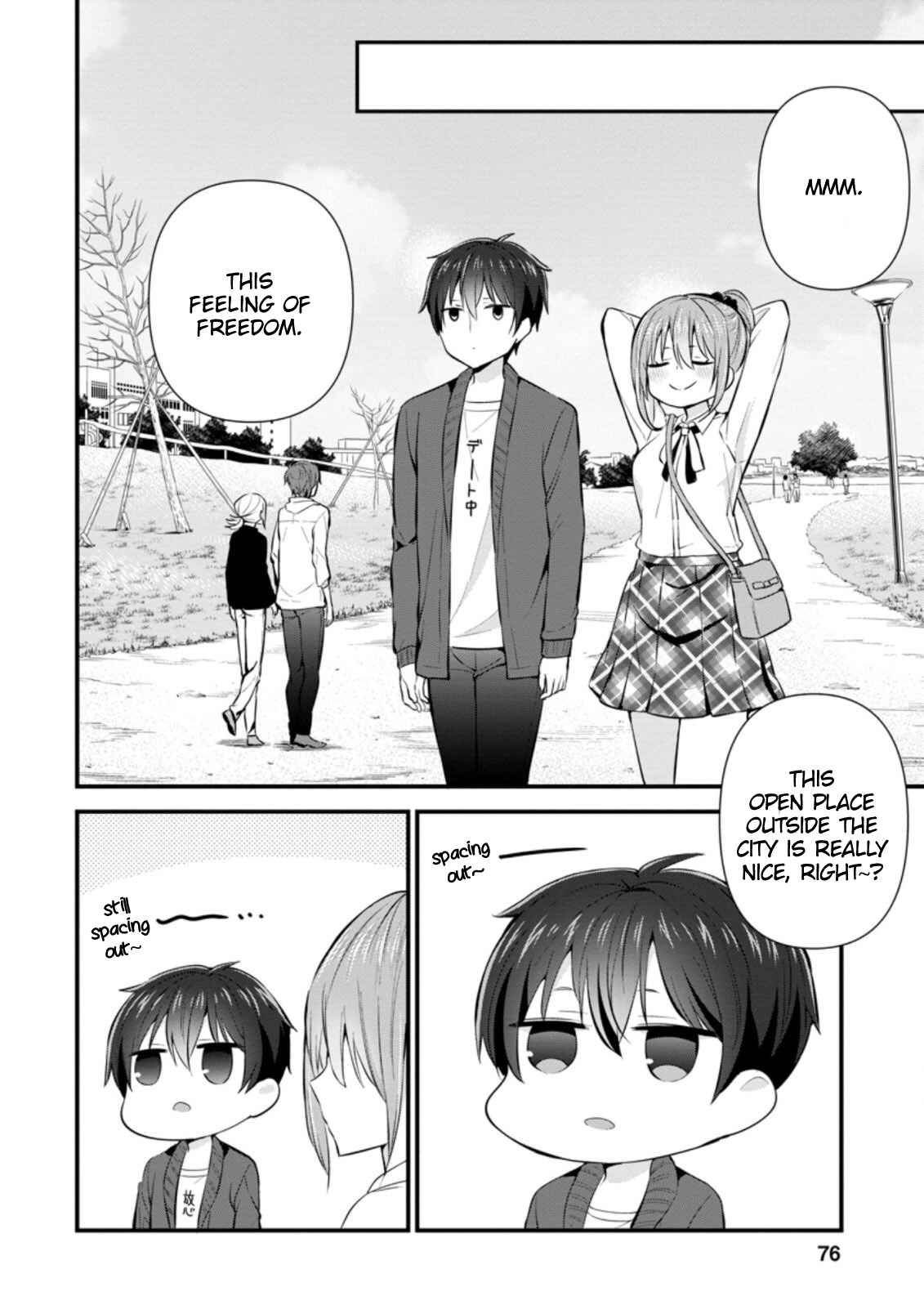 Page 13 Chapter 8 Tonari no Seki ni Natta Bishoujo ga Horesaseyou to Karakattekuru ga Itsunomanika Kaeriuchi ni Shiteita