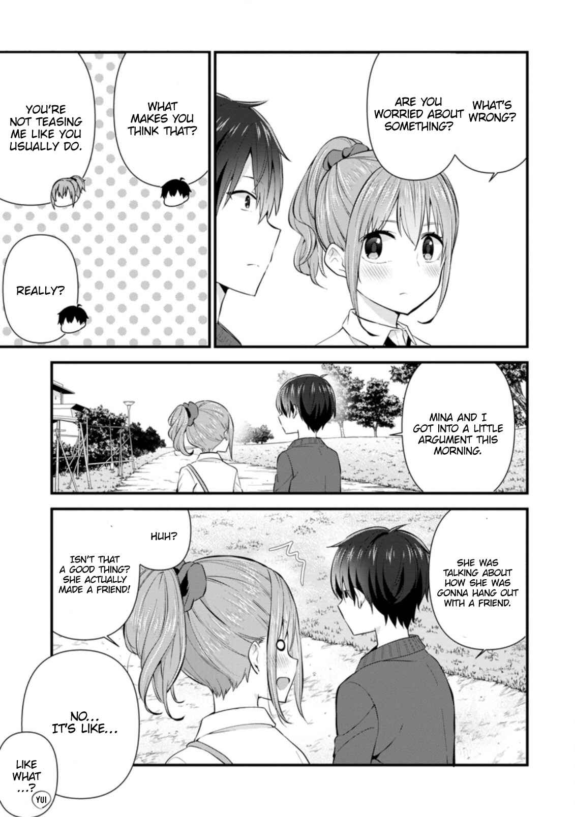 Page 14 Chapter 8 Tonari no Seki ni Natta Bishoujo ga Horesaseyou to Karakattekuru ga Itsunomanika Kaeriuchi ni Shiteita