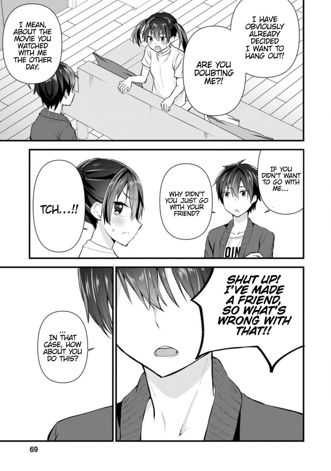 Page 6 Chapter 8 Tonari no Seki ni Natta Bishoujo ga Horesaseyou to Karakattekuru ga Itsunomanika Kaeriuchi ni Shiteita