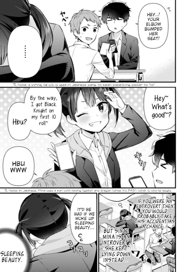 Page 3 Chapter 6 Tonari no Seki ni Natta Bishoujo ga Horesaseyou to Karakattekuru ga Itsunomanika Kaeriuchi ni Shiteita