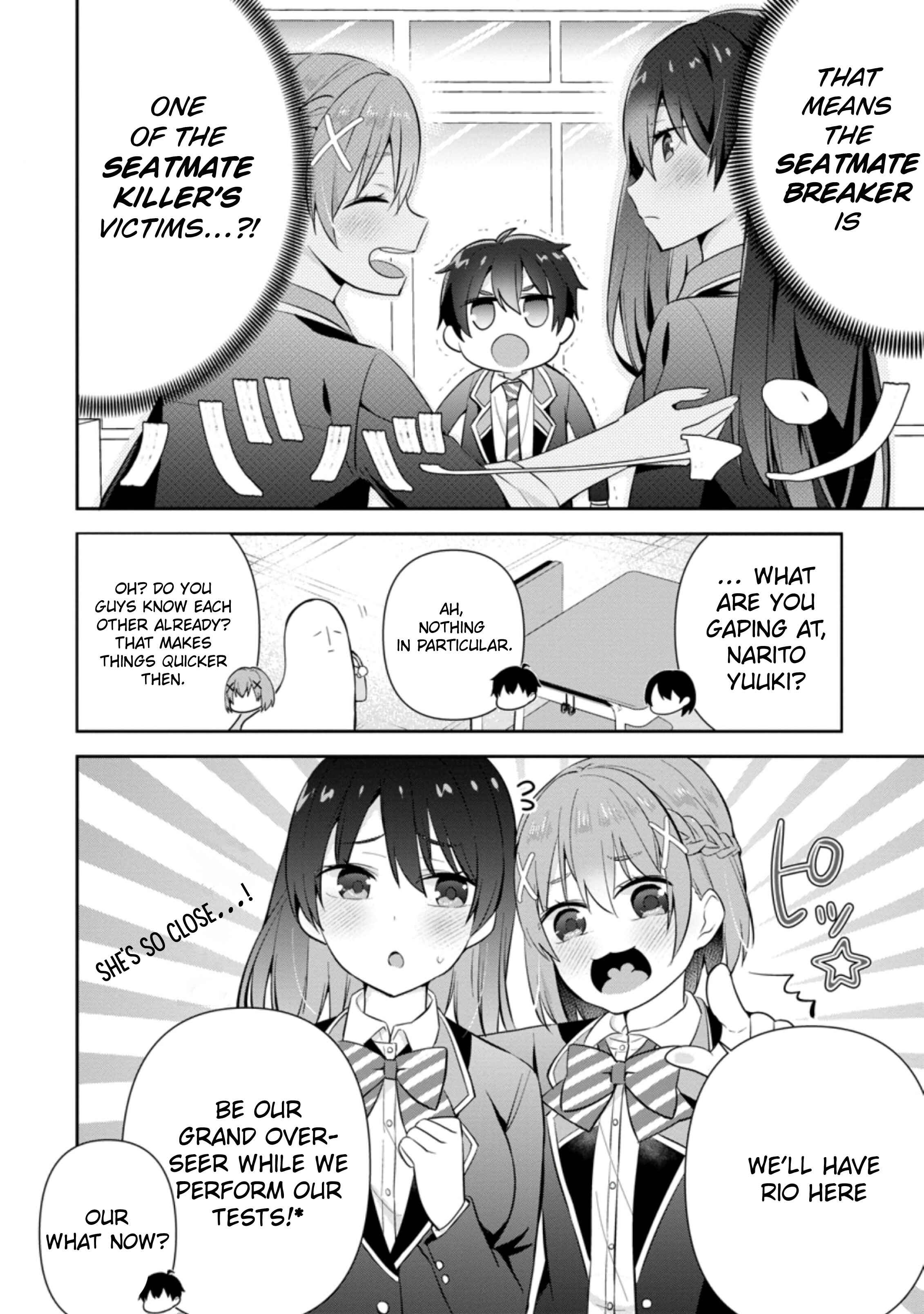 Page 15 Chapter 11 Tonari no Seki ni Natta Bishoujo ga Horesaseyou to Karakattekuru ga Itsunomanika Kaeriuchi ni Shiteita