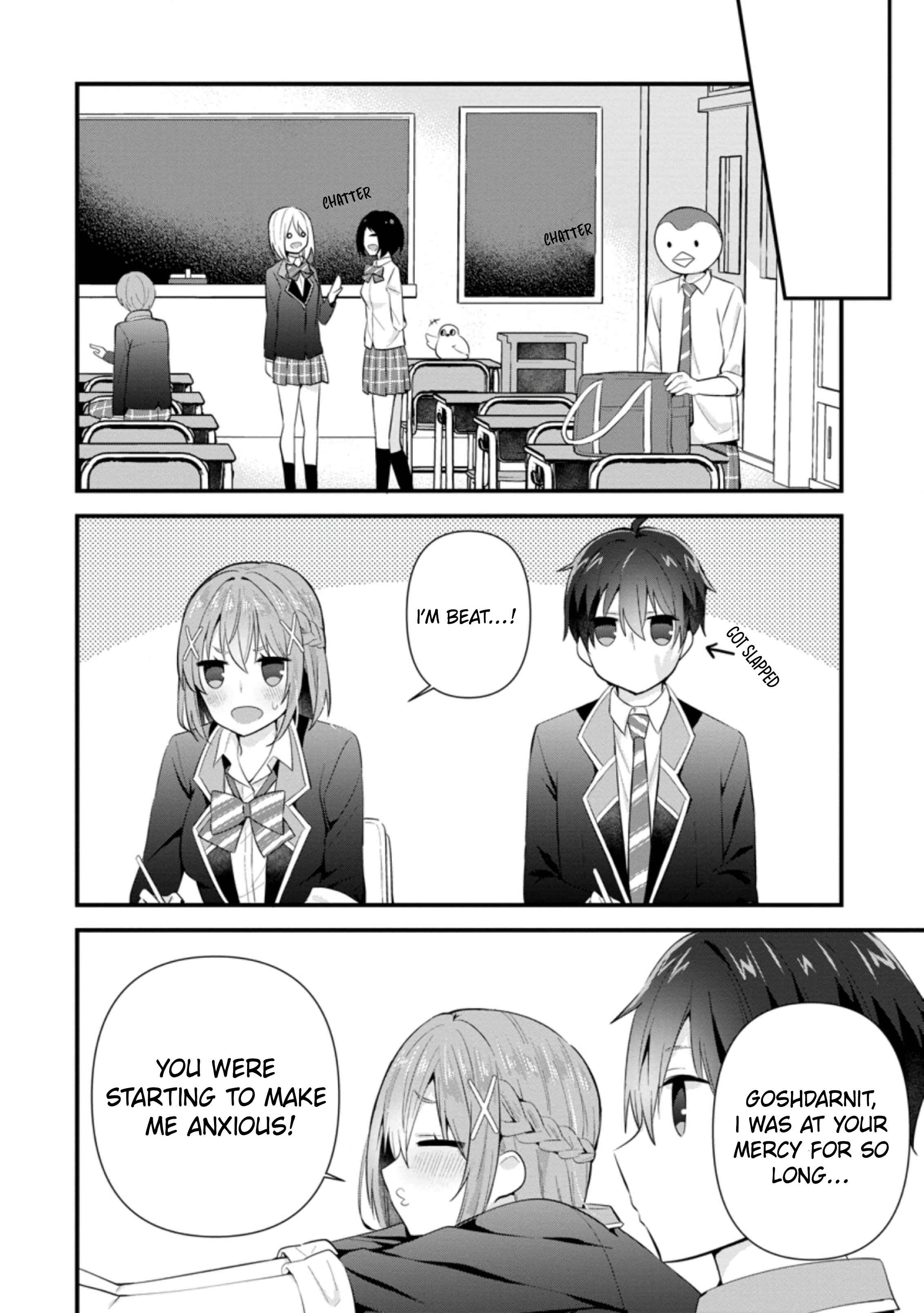 Page 11 Chapter 10 Tonari no Seki ni Natta Bishoujo ga Horesaseyou to Karakattekuru ga Itsunomanika Kaeriuchi ni Shiteita