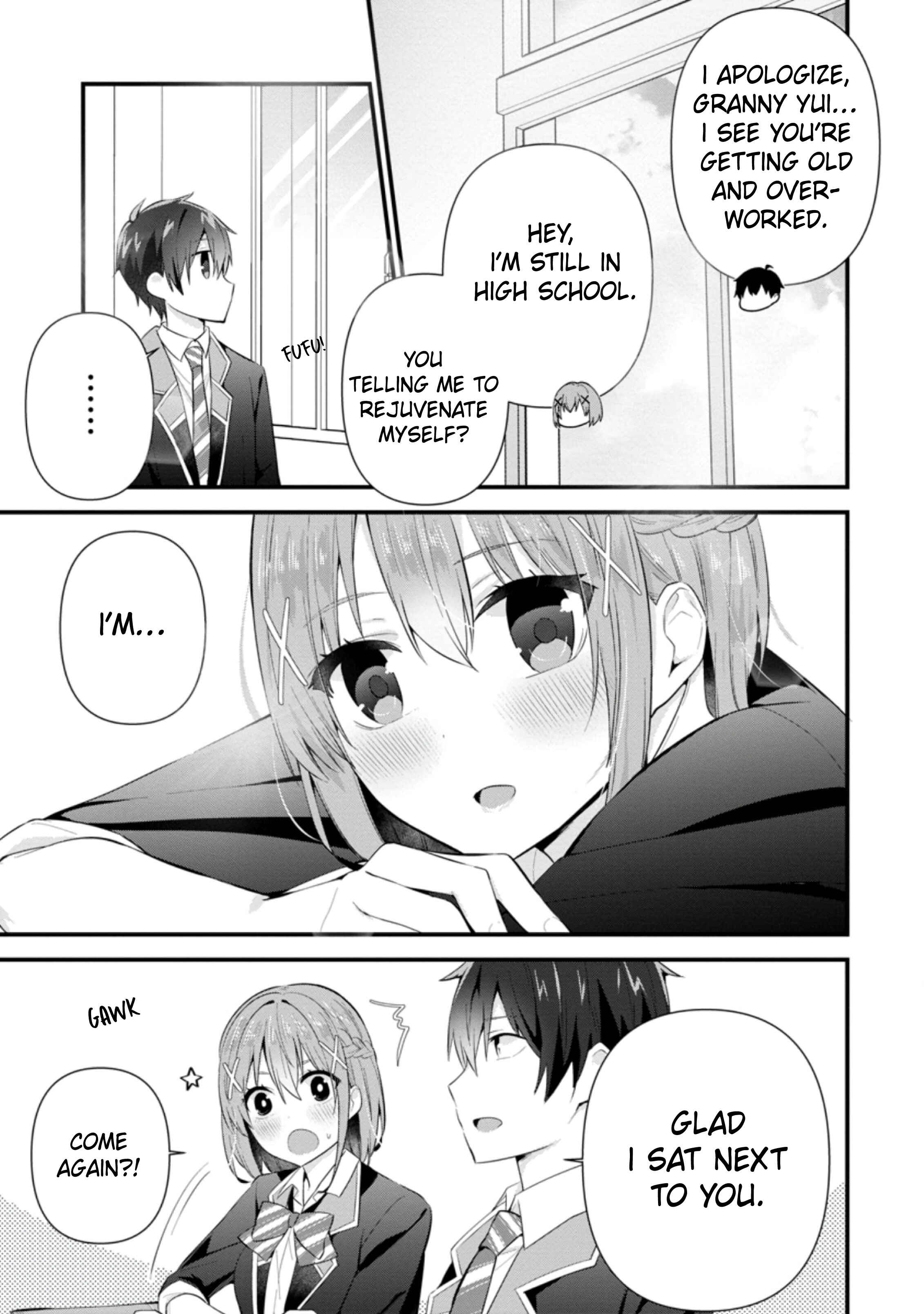 Page 12 Chapter 10 Tonari no Seki ni Natta Bishoujo ga Horesaseyou to Karakattekuru ga Itsunomanika Kaeriuchi ni Shiteita