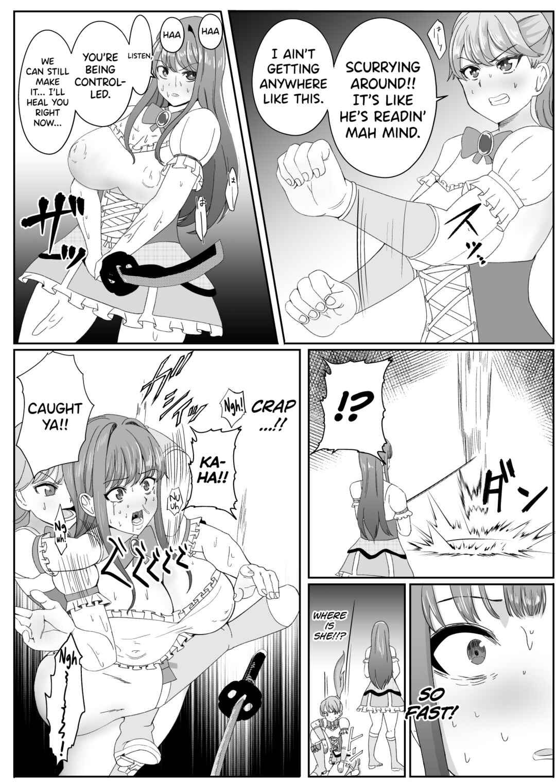 Page 17 Chapter Unknown_4c52 Chinpo ni Kiseisare Kintama ni Jinkaku o Utsusareta Mahou Shoujo