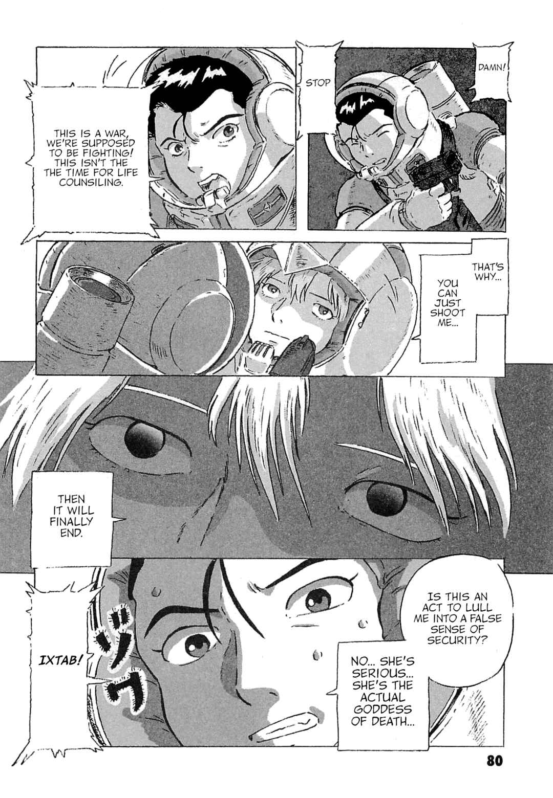 Page 36 Chapter 7 Mobile Suit Gundam: Ixtab, Goddess of the Fallen Soldiers