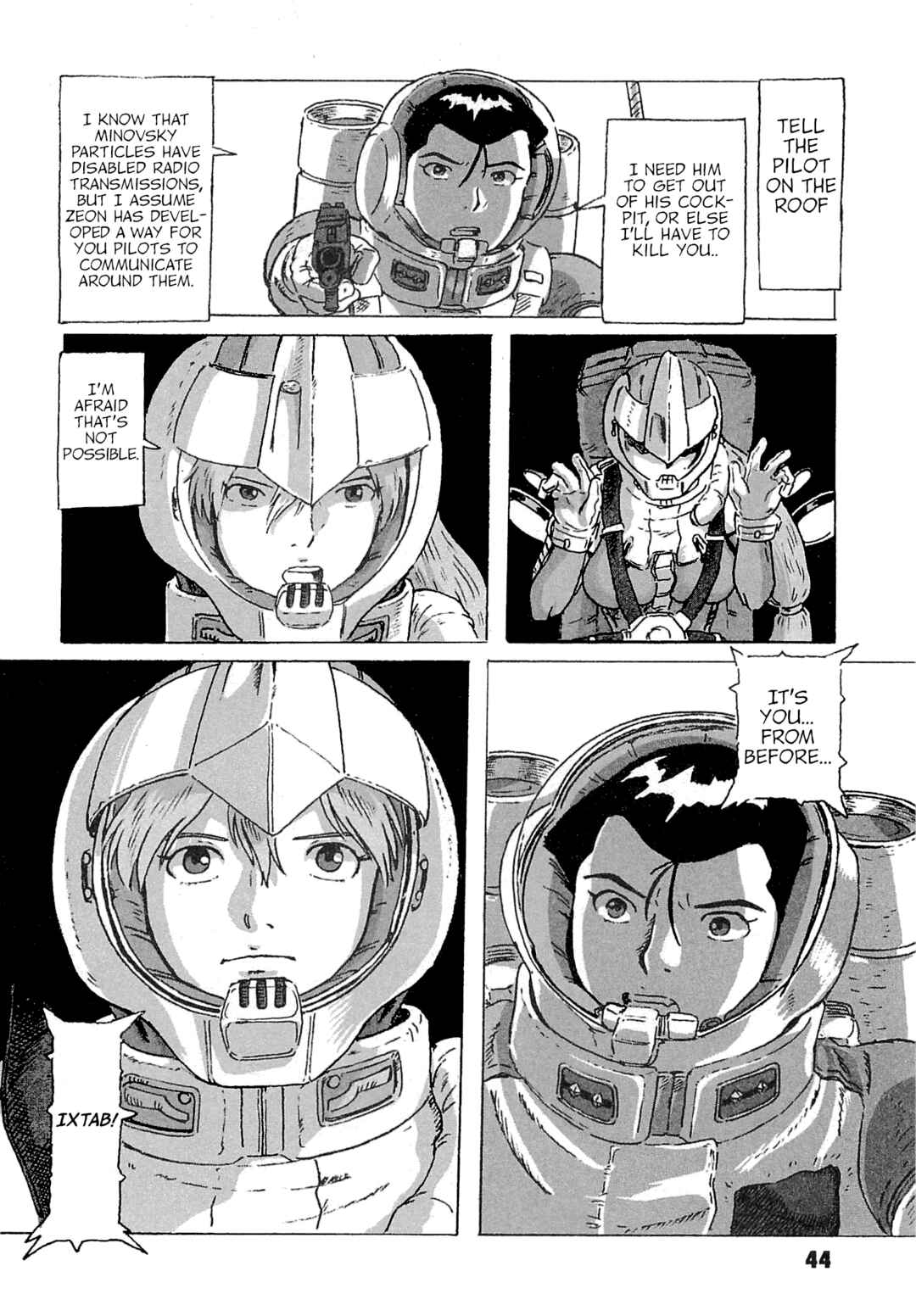 Page 46 Chapter 6 Mobile Suit Gundam: Ixtab, Goddess of the Fallen Soldiers