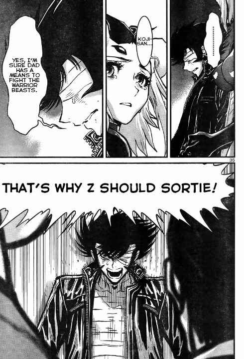 Page 34 Chapter 4 Shin Mazinger Zero vs. the Great General of Darkness
