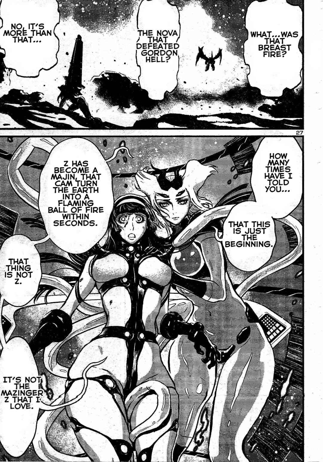 Page 27 Chapter 11 Shin Mazinger Zero vs. the Great General of Darkness