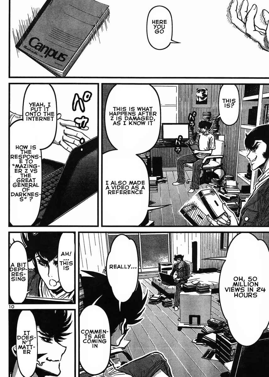 Page 10 Chapter 33 Shin Mazinger Zero vs. the Great General of Darkness