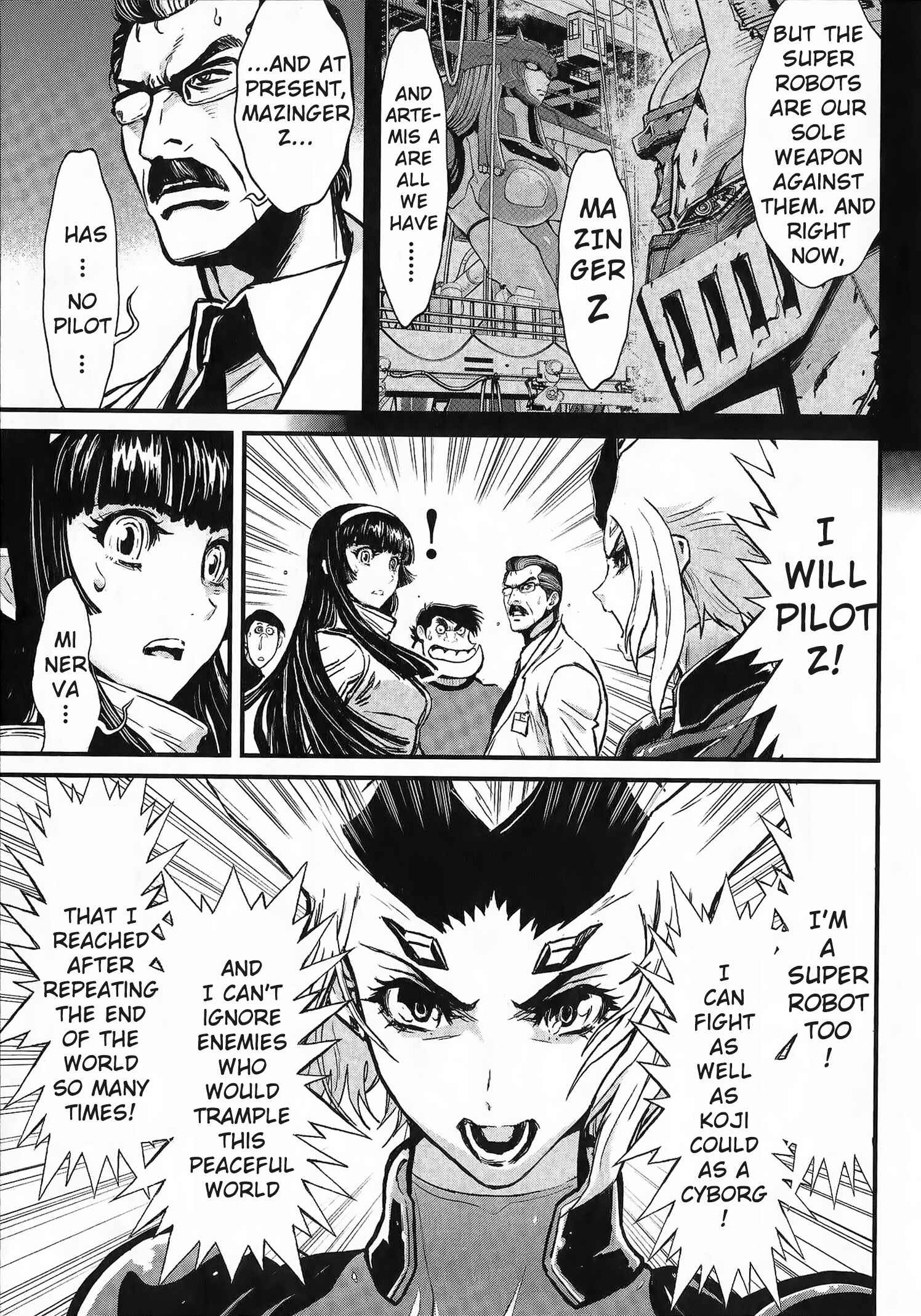 Page 19 Chapter 3 Shin Mazinger Zero vs. the Great General of Darkness