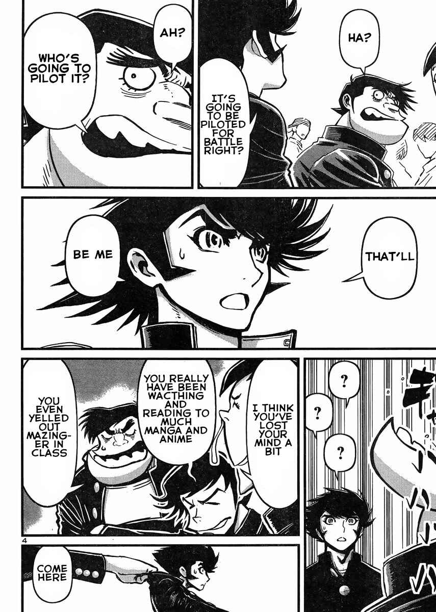 Page 4 Chapter 32 Shin Mazinger Zero vs. the Great General of Darkness