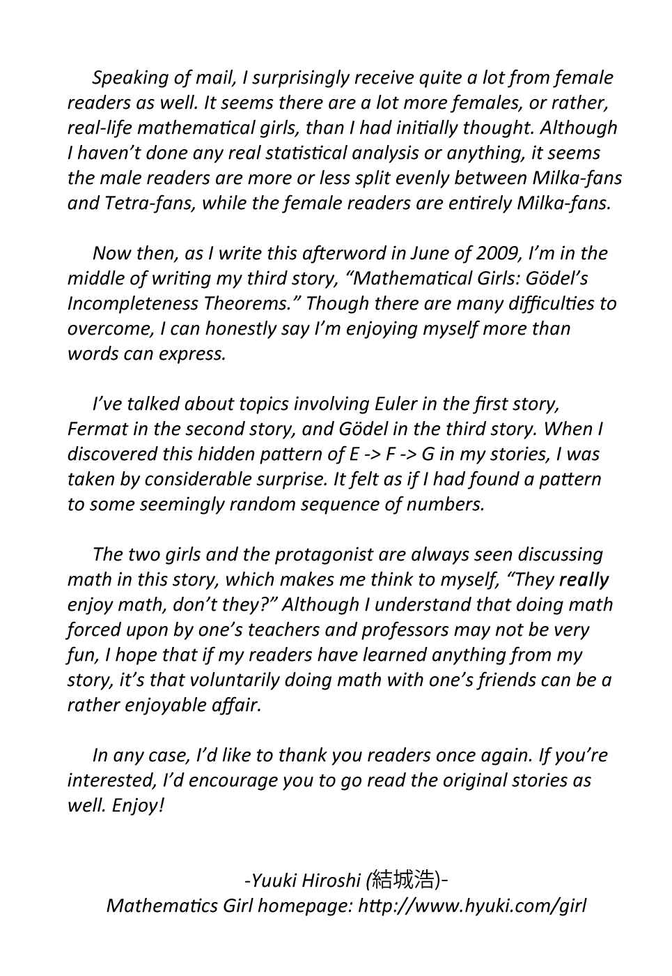 Page 6 Chapter 14.5 Mathematical Girls