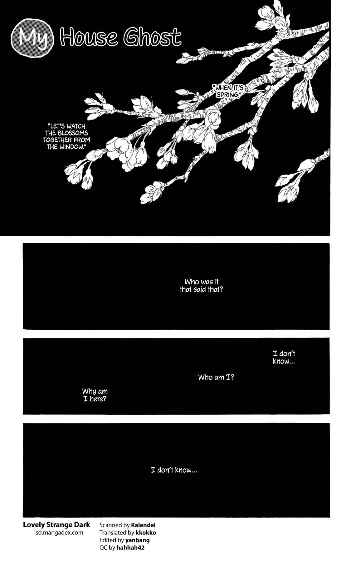 Page 1 Chapter 6 My House Ghost