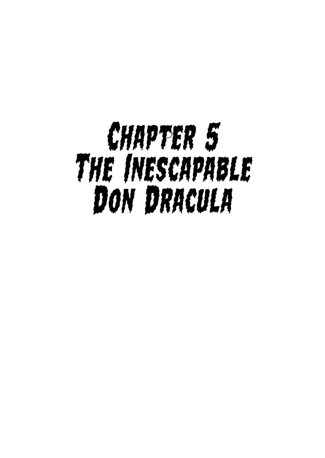 Page 1 Chapter 5 Don Dracula