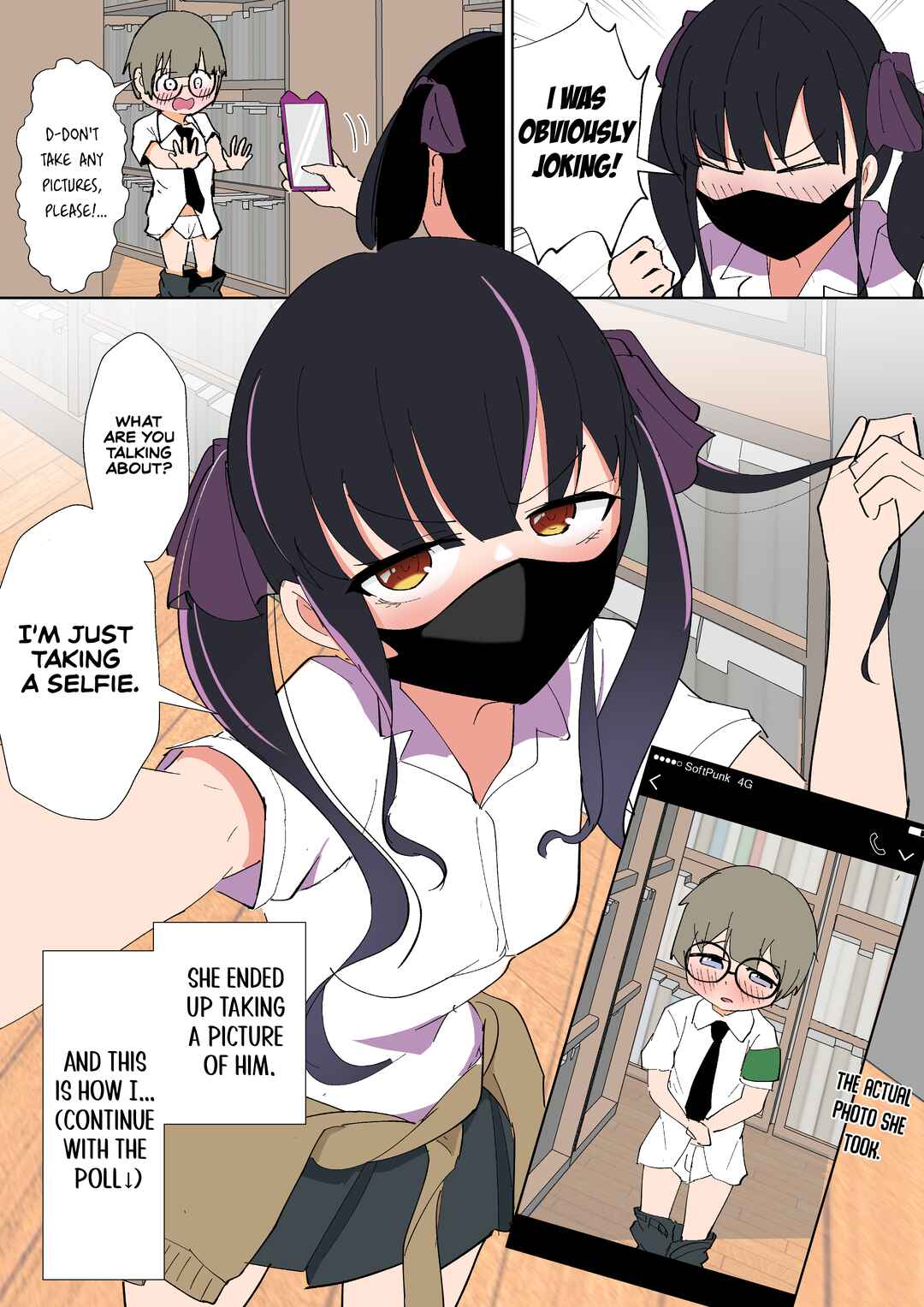 Page 1 Chapter 3.2 The Landmine-Type Senpai Who Gradually Develops a Liking for Younger People