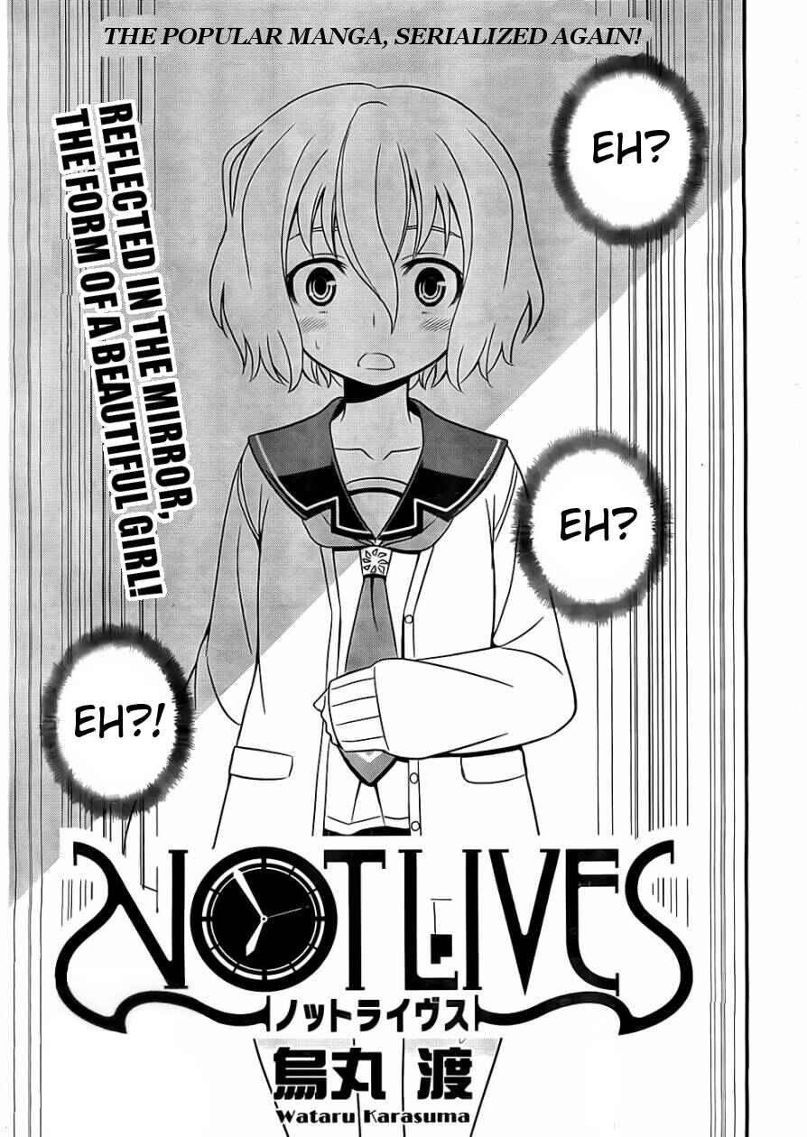 Page 1 Chapter 1.5 Not Lives
