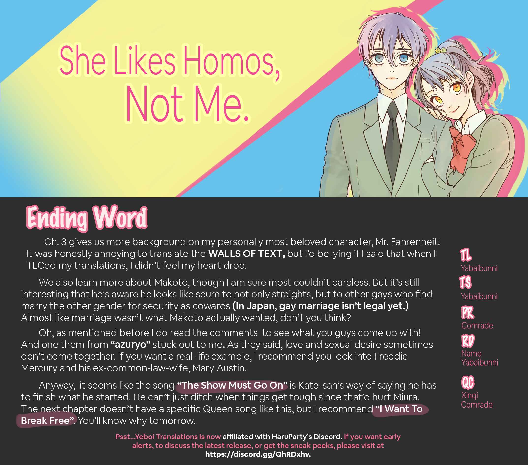 Page 47 Chapter 3 She Likes Gays, but Not Me