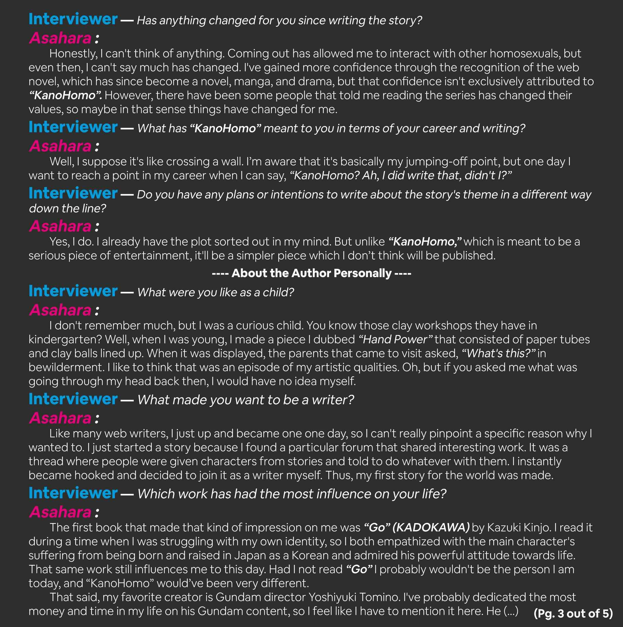 Page 36 Chapter 13.5 She Likes Gays, but Not Me