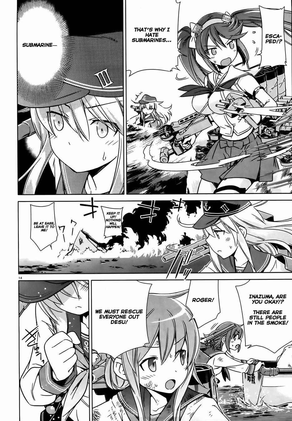 Page 17 Chapter 2 Kantai Collection -KanColle- Someday in the Calm Seas