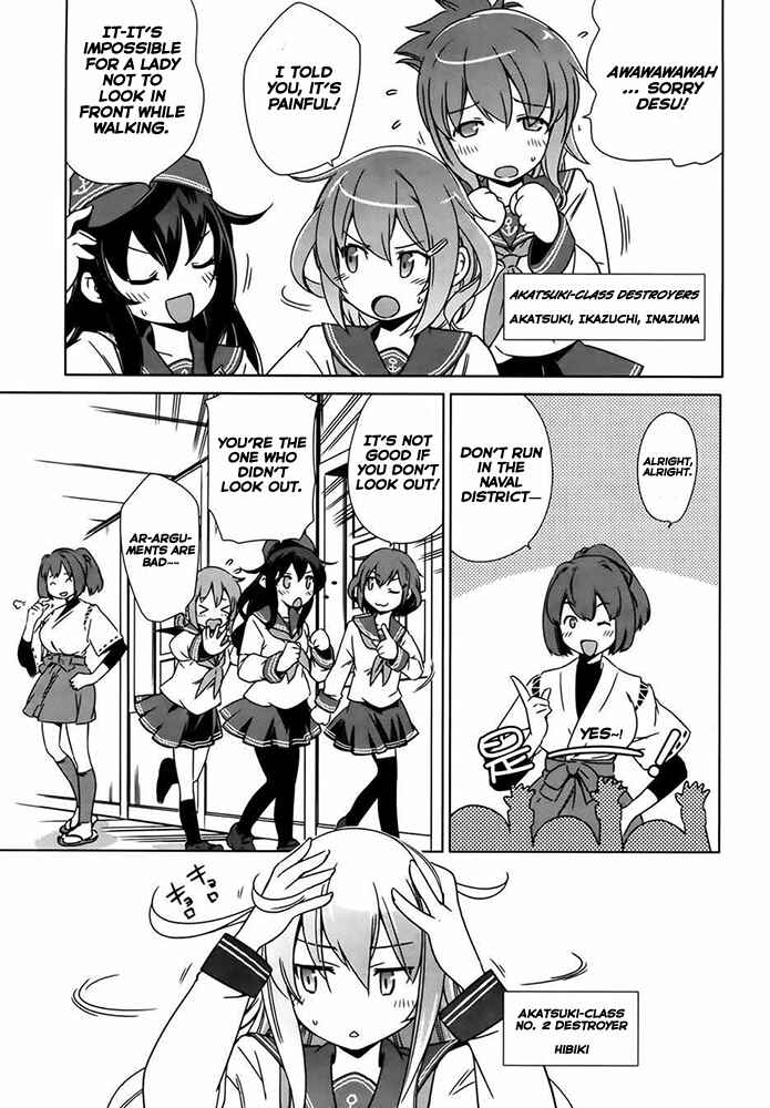 Page 6 Chapter 2 Kantai Collection -KanColle- Someday in the Calm Seas