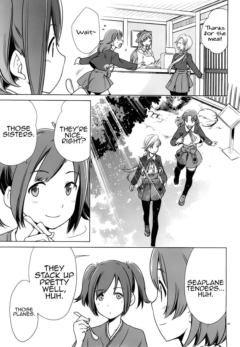 Page 5 Chapter 6 Kantai Collection -KanColle- Someday in the Calm Seas
