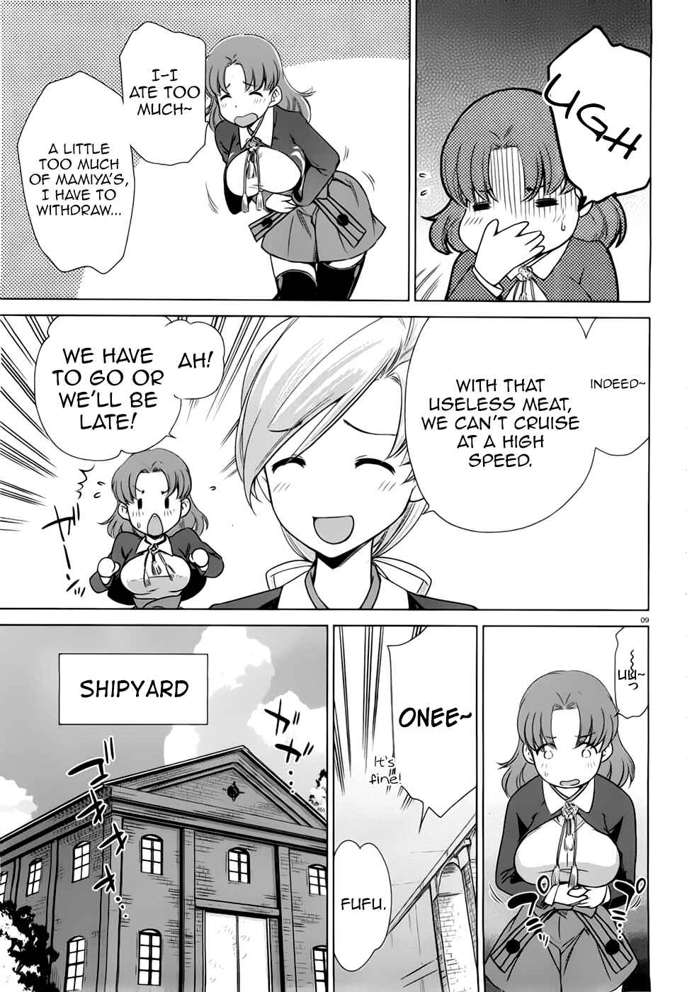 Page 9 Chapter 6 Kantai Collection -KanColle- Someday in the Calm Seas