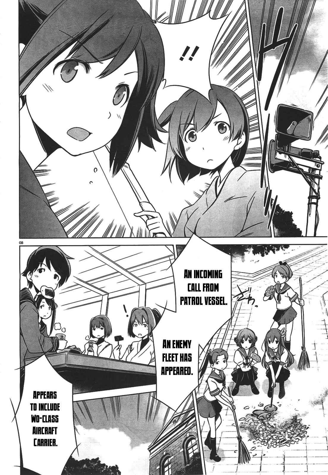 Page 8 Chapter 4 Kantai Collection -KanColle- Someday in the Calm Seas