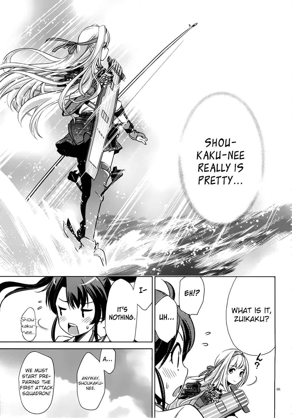 Page 4 Chapter 11 Kantai Collection -KanColle- Someday in the Calm Seas