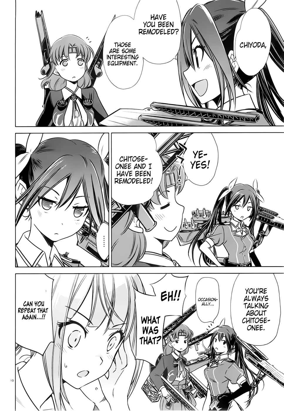 Page 10 Chapter 7 Kantai Collection -KanColle- Someday in the Calm Seas