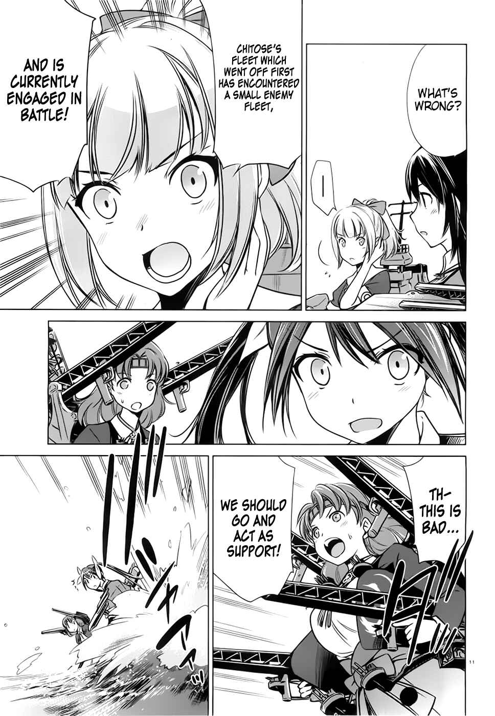 Page 11 Chapter 7 Kantai Collection -KanColle- Someday in the Calm Seas