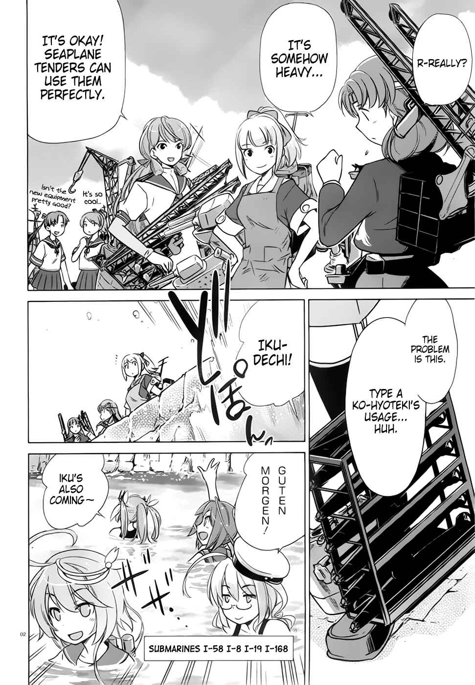 Page 2 Chapter 7 Kantai Collection -KanColle- Someday in the Calm Seas