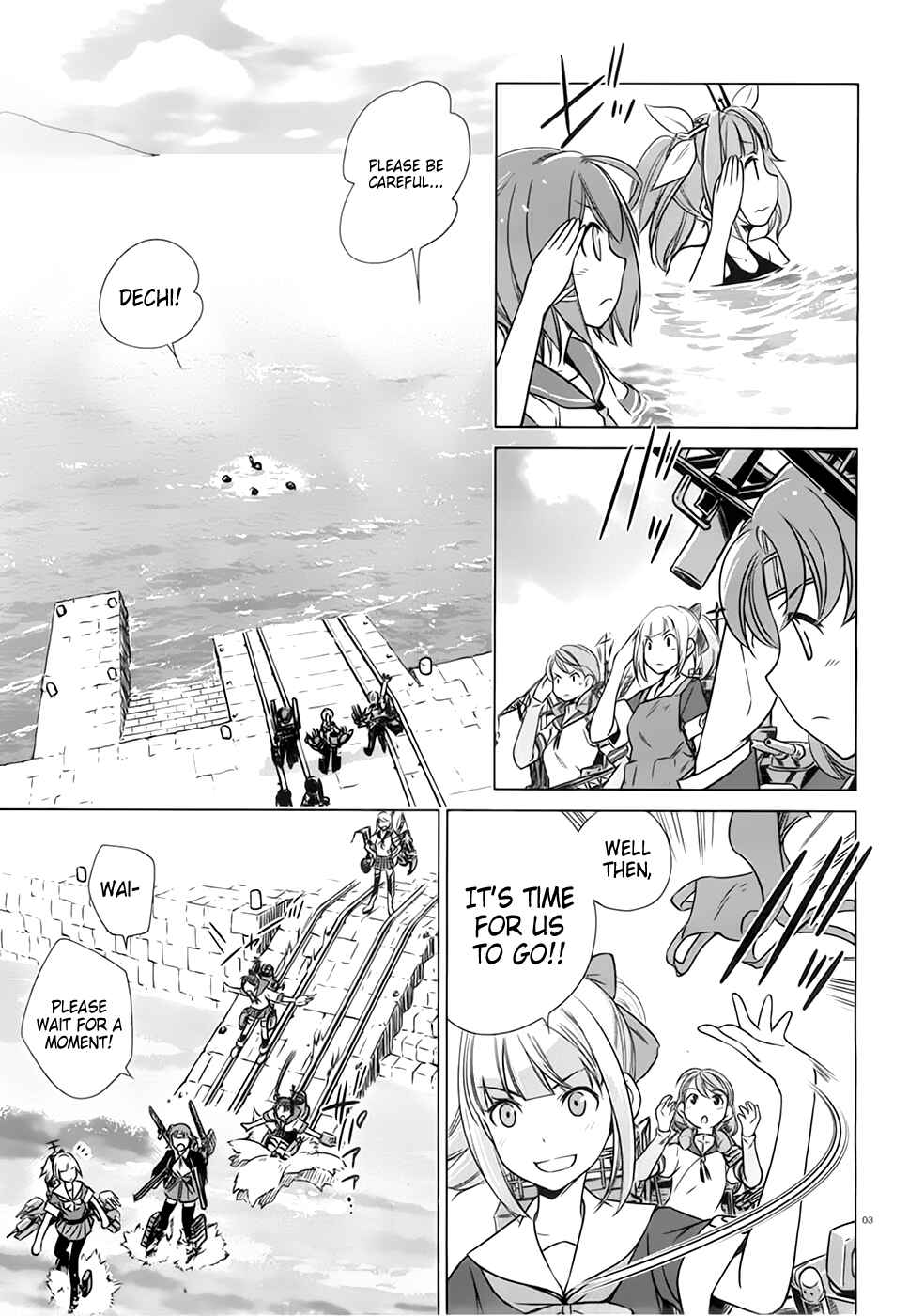 Page 3 Chapter 7 Kantai Collection -KanColle- Someday in the Calm Seas