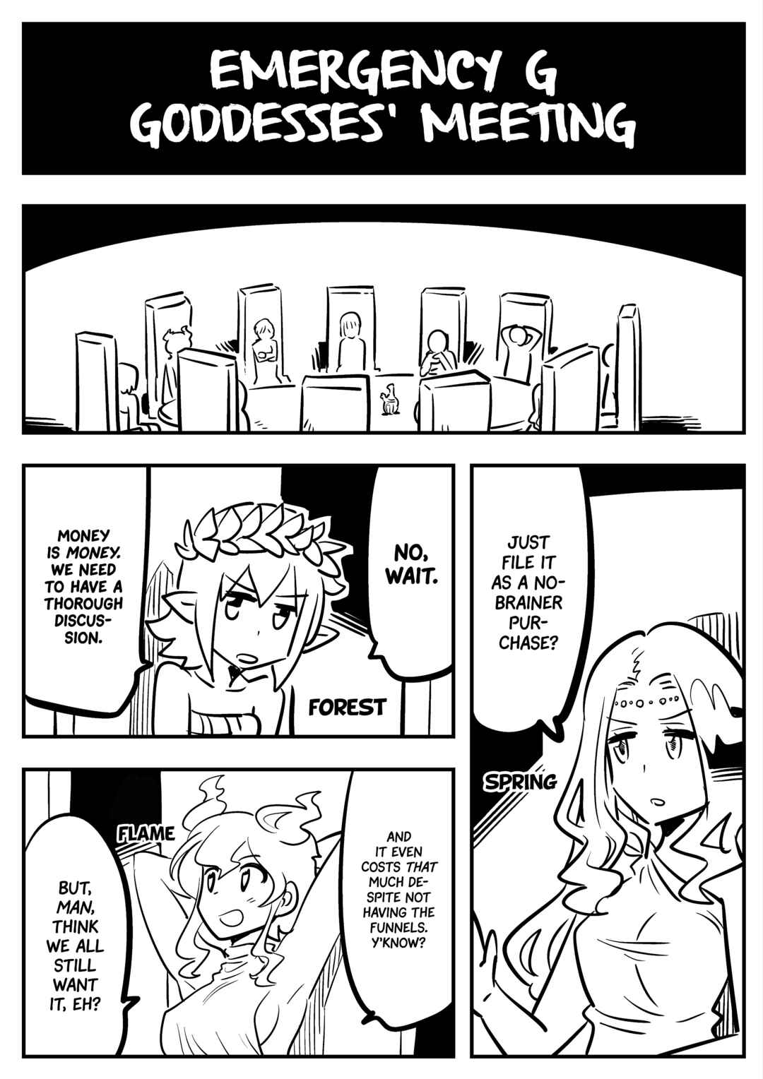 Page 1 Chapter 58 Goddess of the G-Spring