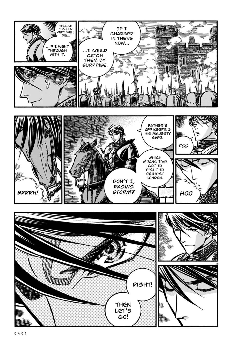 Page 4 Chapter 3 Kurogane no Bara