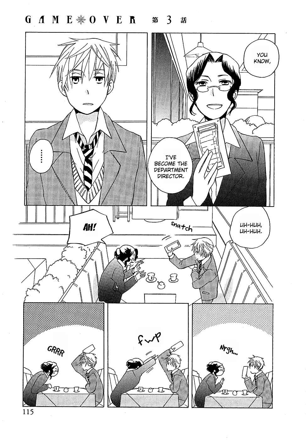 Page 1 Chapter 3 Game Over