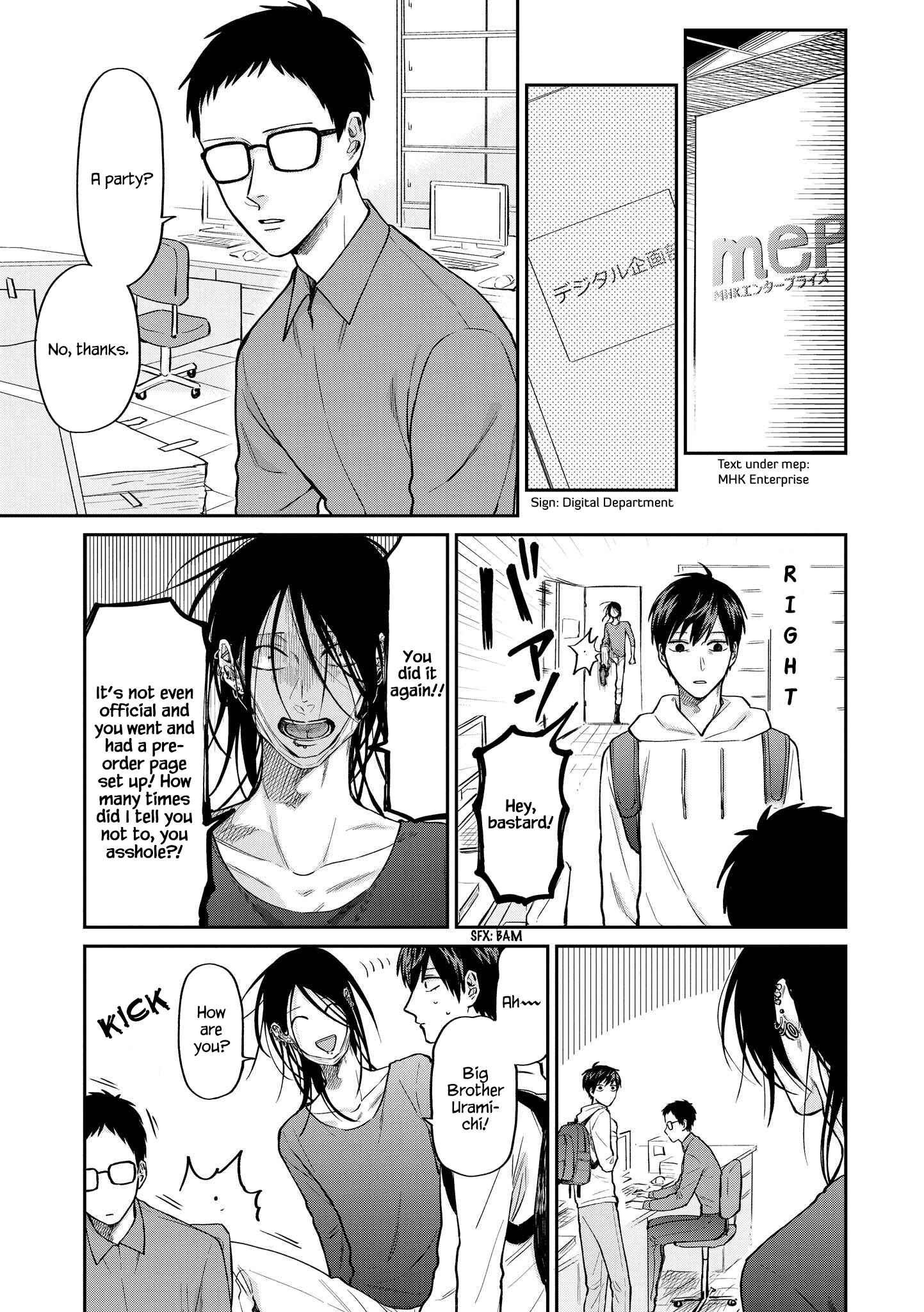 Page 9 Chapter 25 Uramichi Onii-san