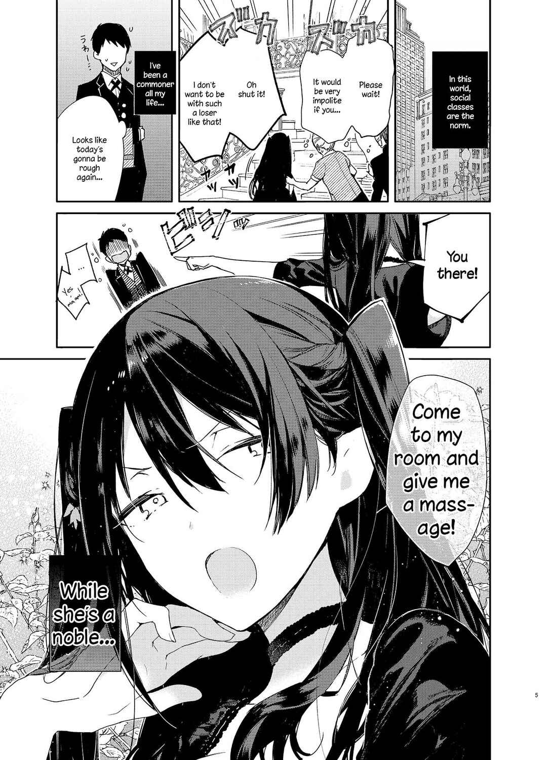 Page 5 Chapter Unknown_70ba Takabisha Kyonyuu Ojou-sama to Himitsu no Ecchi