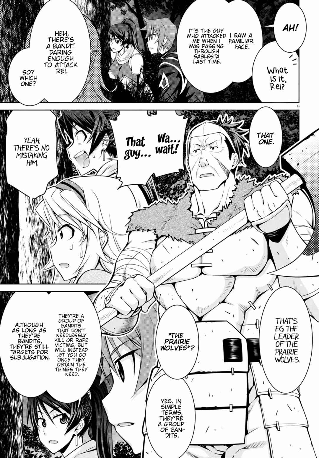 Page 9 Chapter 70 Legend