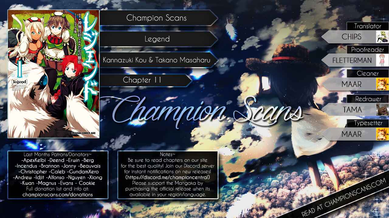 Page 1 Chapter 11 Legend