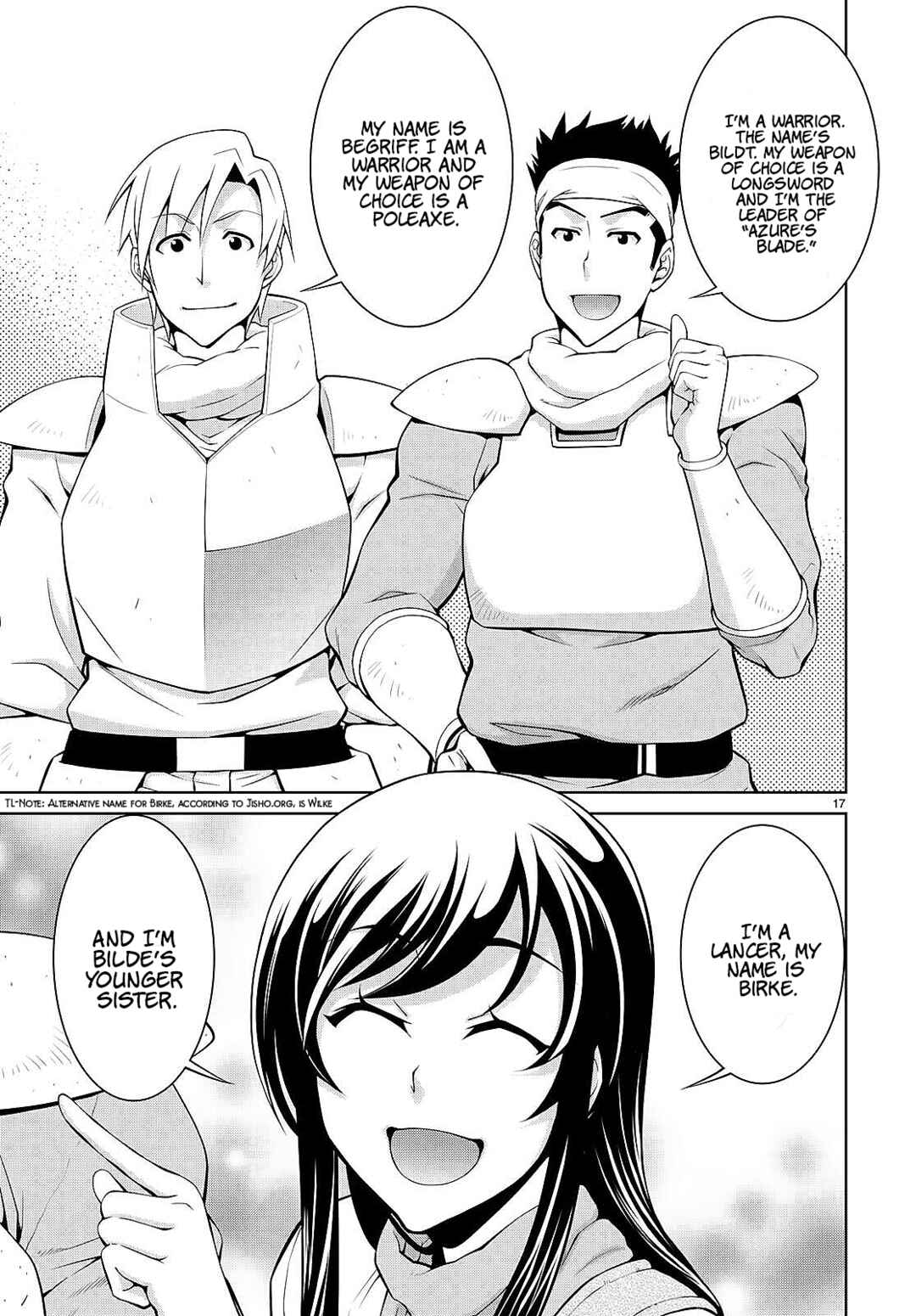 Page 19 Chapter 73 Legend