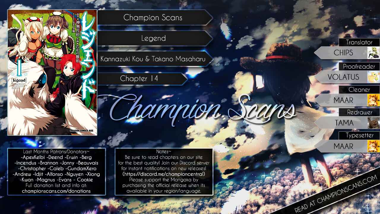 Page 1 Chapter 14 Legend