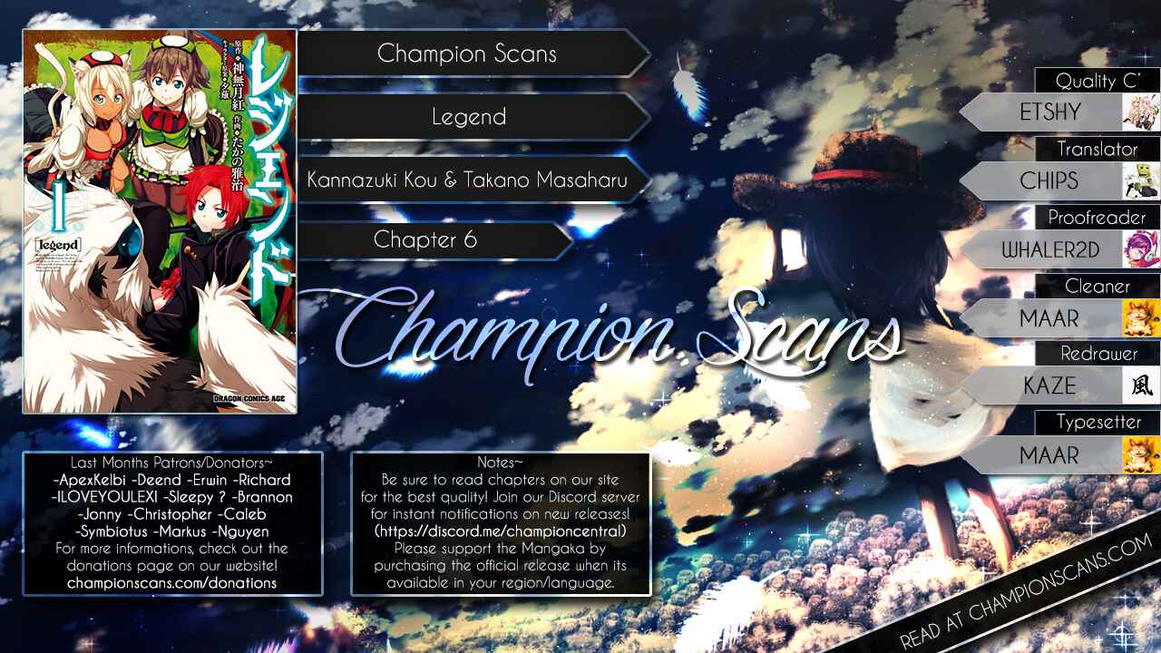 Page 1 Chapter 6 Legend
