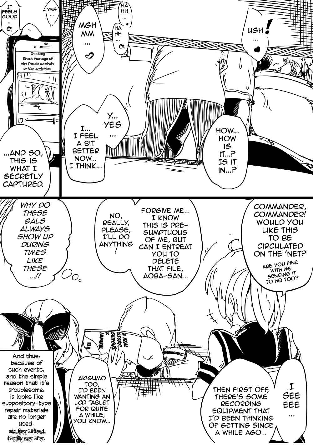 Page 8 Chapter 1 An ordinary Kancolle Manga