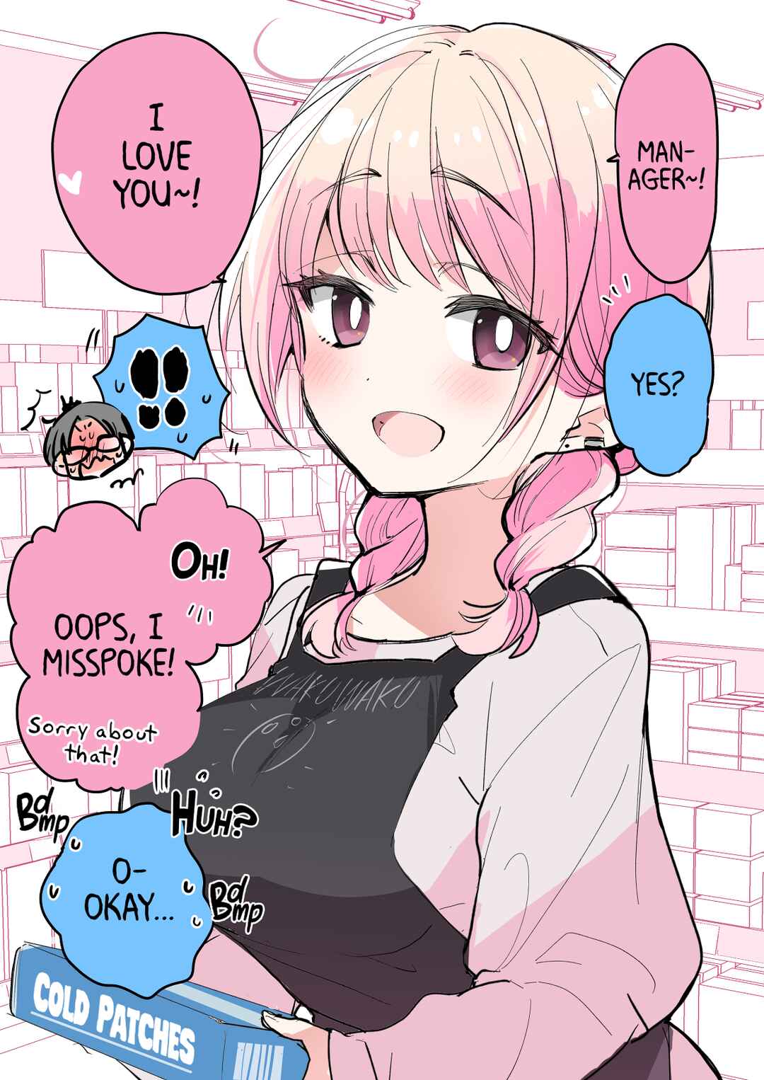 Page 18 Chapter 43 Drug Store Tenin Sacchan no Nichijou