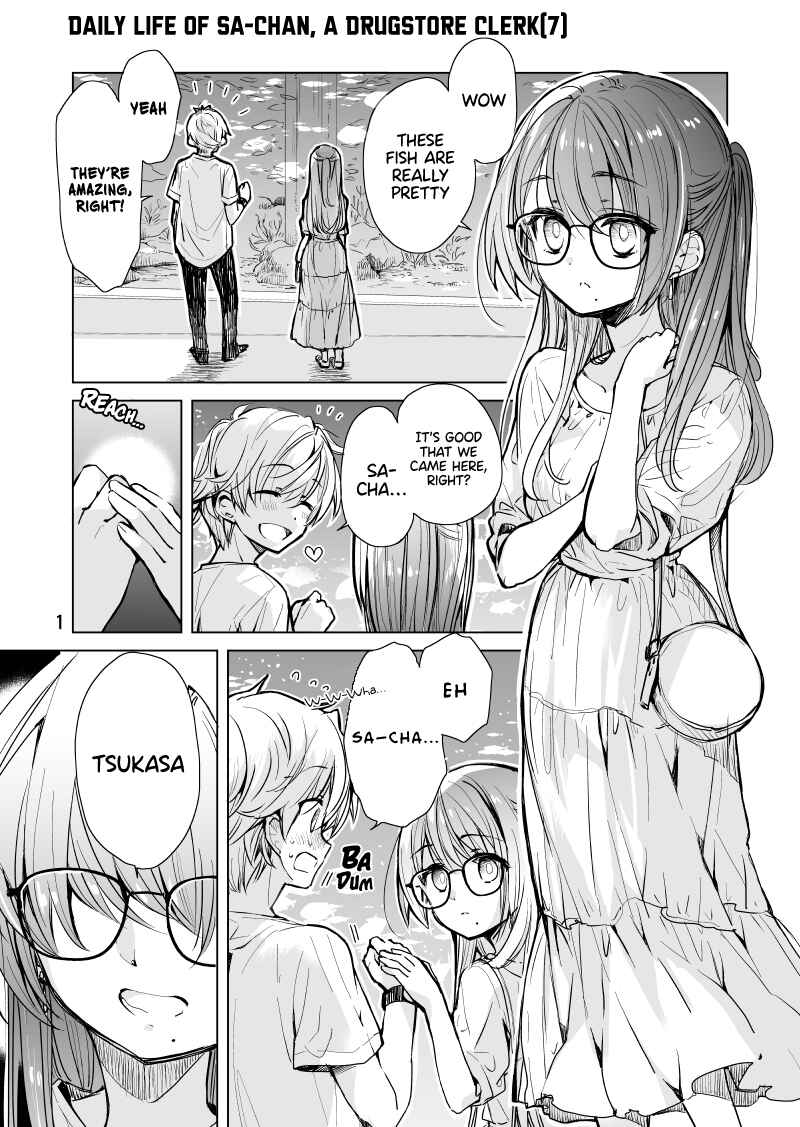 Page 1 Chapter 7 Drug Store Tenin Sacchan no Nichijou